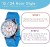 EASYREAD TIME TEACHER WATCH (12/24 hour) - RED/BLUE